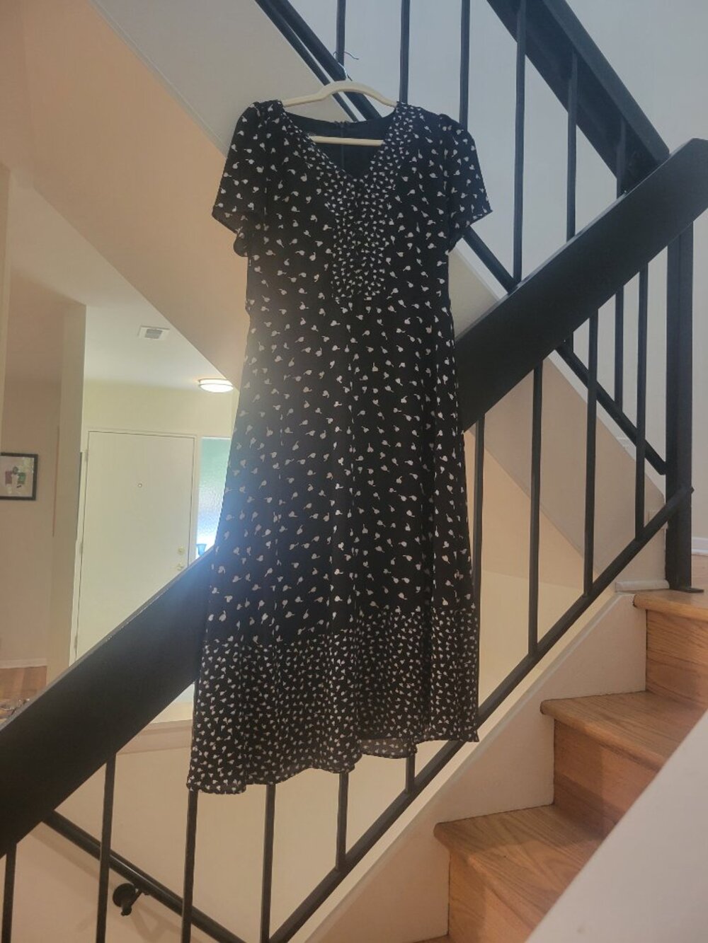 Flutter Sleeve Talbots Midi Dress size 6